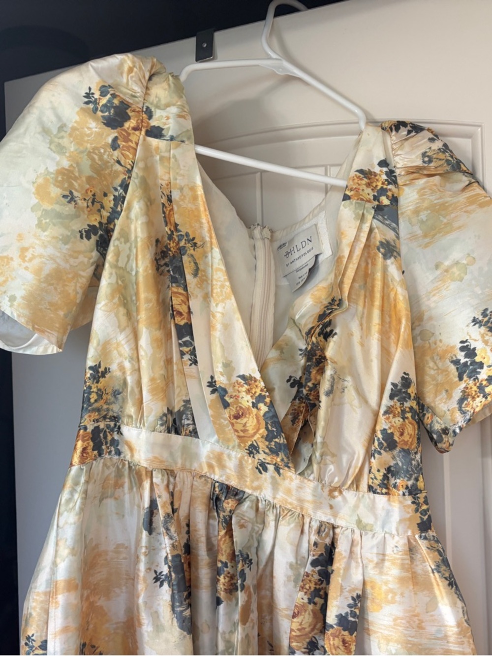 BHLDN Aurora Puff Sleeve Maxi Dress - Picture 6 of 7